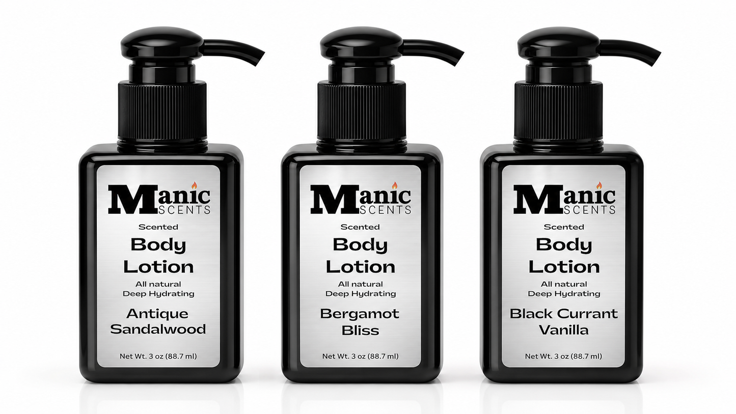 Scented Body Lotion 3 oz Bottle