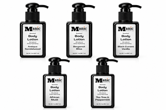 Scented Body Lotion 3 oz Bottle